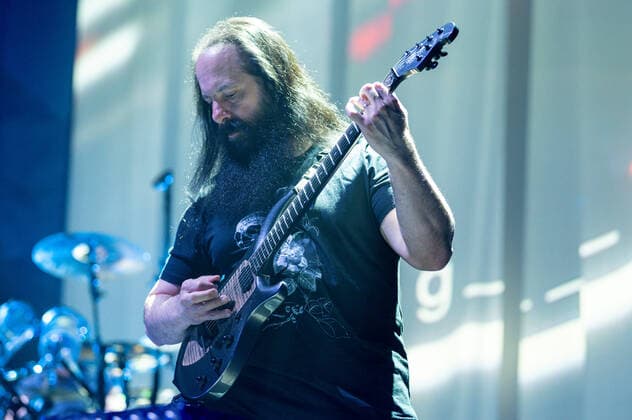 John Petrucci guitar, backing vocals during Dream Theater Top of the World Tour, Music Concert in Padova, Italy, May 08 2022  Copyright: xAlessioxMarinix xipa-agency.netx xx 0