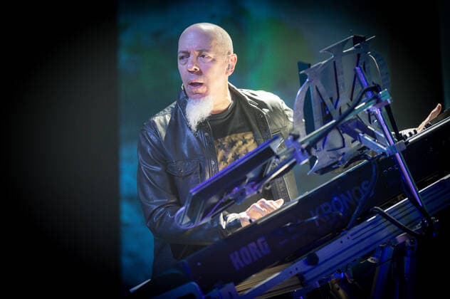 Jordan Rudess Ã¢ x80 x93 guitar, keytar, continuum during Dream Theater Top of the World Tour, Music Concert in Padova, Italy, May 08 2022  Copyright: xAlessioxMarinix xipa-agency.netx xx 0
