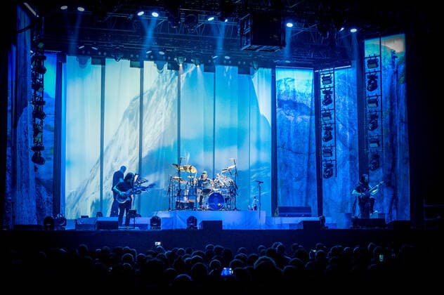 Dream Theater stage during Dream Theater Top of the World Tour, Music Concert in Padova, Italy, May 08 2022  Copyright: xAlessioxMarinix xipa-agency.netx xx 0