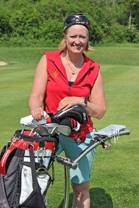 24 Europa Park EAGLES Golf Cup Renate Lingor on the occasion of the 24 Europa Park EAGLES Golf Cup on 09 05 2022 at Golfclub Breisgau in Herbolzheim Tutschfelden 20220509MWI17536