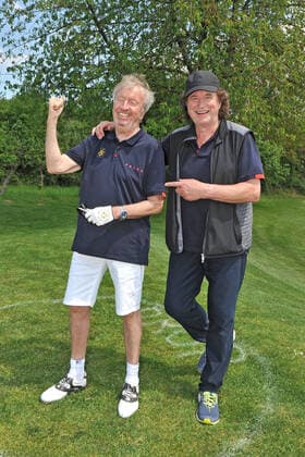 24 Europa Park EAGLES Golf Cup Werner Schulze Erdel and Olaf Malolepski on the occasion of the 24 Europa Park EAGLES Golf Cup on 09 05 2022 at the Golfclub Breisgau in Herbolzheim Tutschfelden 20220509MWI17441