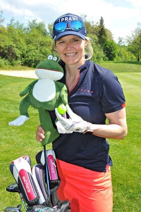 24 Europa Park EAGLES Golf Cup Sandra Kiriasis on the occasion of the 24 Europa Park EAGLES Golf Cup on 09 05 2022 at the Golfclub Breisgau in Herbolzheim Tutschfelden 20220509MWI17428