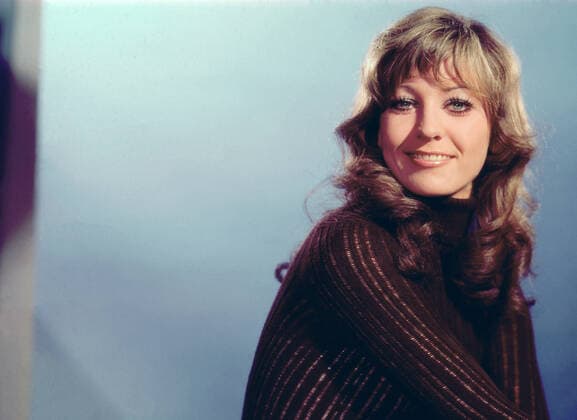 DORTHE KOLLO Dorthe Kollo, Künstlername Dorthe, dänische Schlagersängerin, Studioaufnahme, Deutschland, circa 1968. Dorthe Kollo, Stage name Dorthe, Danish Pop singer, Studio Still, Germany, circa 1968., Deutschland Copyright: ArthurxGrimm UnitedArchives82007654 EDITORIAL USE ONLY