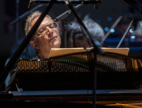 Pianist and composer Uri Caine performs during the opening concert at the American Spring International Music Festival in Prague, Czech Republic, May 10, 2022. (CTKxPhoto MichaelaxRihova) CTKPhotoP2022051008645  mir 5