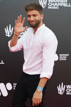 May 10, 2022, Madrid, Spain: Pablo Alboran during the photocall of the opening of the Warner music station in Madrid. Madrid Spain - ZUMAs197 20220510_zaa_s197_145 Copyright: xAtilanoxGarciax