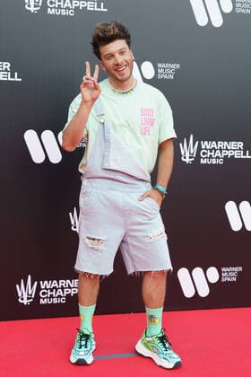 May 10, 2022, Madrid, Spain: Blas Canto during the photocall of the opening of the Warner music station in Madrid. Madrid Spain - ZUMAs197 20220510_zaa_s197_131 Copyright: xAtilanoxGarciax