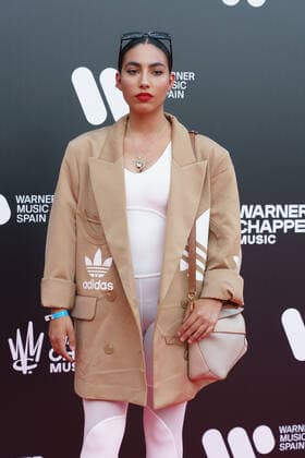 May 10, 2022, Madrid, Spain: Maria JosÃ Llergo during the photocall of the opening of the Warner music station in Madrid. Madrid Spain - ZUMAs197 20220510_zaa_s197_130 Copyright: xAtilanoxGarciax