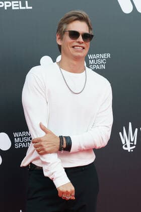May 10, 2022, Madrid, Spain: Carlos Baute during the photocall of the opening of the Warner music station in Madrid. Madrid Spain - ZUMAs197 20220510_zaa_s197_128 Copyright: xAtilanoxGarciax