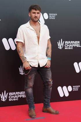 May 10, 2022, Madrid, Spain: Daniel Fernandez during the photocall of the opening of the Warner music station in Madrid. Madrid Spain - ZUMAs197 20220510_zaa_s197_125 Copyright: xAtilanoxGarciax