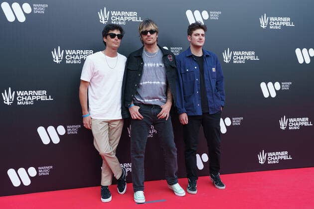 May 10, 2022, Madrid, Spain: Members of the Marlon group during the photocall of the opening of the Warner music station in Madrid. Madrid Spain - ZUMAs197 20220510_zaa_s197_123 Copyright: xAtilanoxGarciax