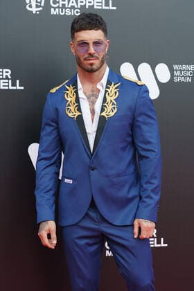 May 10, 2022, Madrid, Spain: Rafael Abad Anselmo better known as Rasel during the photocall of the opening of the Warner music station in Madrid. Madrid Spain - ZUMAs197 20220510_zaa_s197_118 Copyright: xAtilanoxGarciax