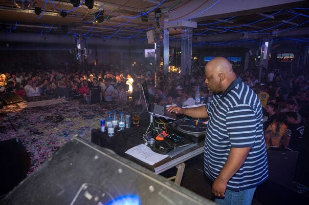 20220511 Maxwell and Joshi Mizu live at Mega Park PALMA, SPAIN MAY 11 2022 DJ VAN TELL at Maxwell and Joshi Mizu live at Mega Park on May 11, 2022 in Palma, Palma Baleares Spain