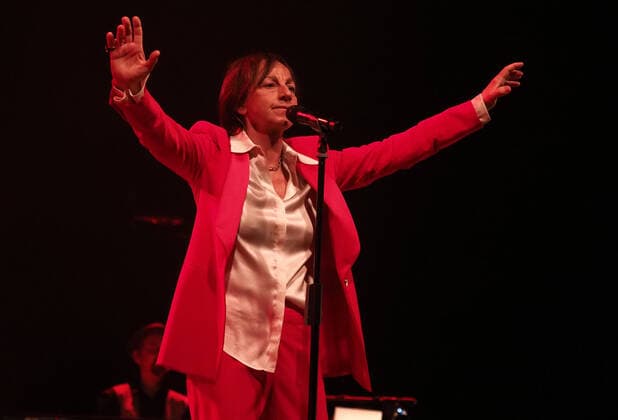 Italian singer Gianna Nannini during her performance at Europauditorium May 10, 2022, Bologna, Italy photo Michele Nucci  Copyright: xMichelexNuccix xipa-agency.netx xx 0