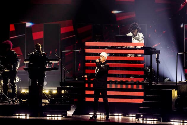Pet Shop Boys Perform In Milan Pet Shop Boys perform live at Teatro Degli Arcimboldi on May 10, 2022 in Milan, Italy. Milan Milan Italy  Copyright: xRobertoxFiniziox originalFilename: finizio-petshopb220510_npblC.jpg