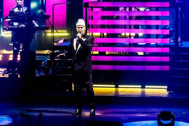 Pet Shop Boys Perform In Milan Neil Tennant of Pet Shop Boys performs live at Teatro Degli Arcimboldi on May 10, 2022 in Milan, Italy. Milan Milan Italy  Copyright: xRobertoxFiniziox originalFilename: finizio-petshopb220510_npCGP.jpg