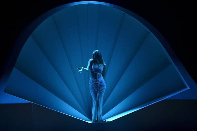 Entertainment Bilder des Tages Andromache of Cyprus performing during the dress rehearsal of the 2nd semi-final of the Eurovision Song Contest in Turin, Italy, on May 11, 2022. Turin Italy  Copyright: xJussixNukarix LKLAPJ20220511164832N600