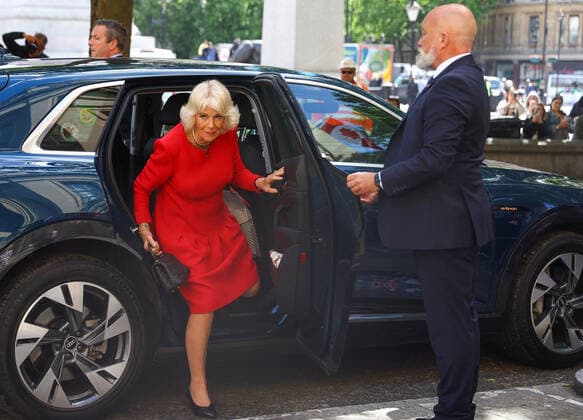 . 12 05 2022. London, United Kingdom. Prince Charles and Camilla during a visit to Canada House in London.  xPoolx xi-Imagesx IIM-23400-0001