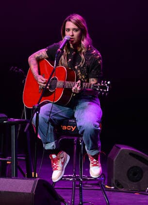 HOLLYWOOD FL - MAY 11: Morgan Wade performs during the Audacy Leading Ladies of country concert at Hard Rock Live held at the Seminole Hard Rock Hotel & Casino on May 11, 2022 in Hollywood, Florida. Copyright: xmpi04x