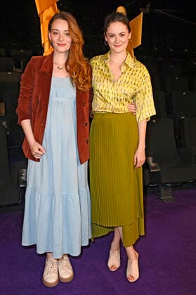 Maria Ehrich and Lea van Acken at the announcement of the nominations for the German Film Award 2022 at the cinema in the KulturBrauerei Berlin, 12 05 2022 Foto:xF.xKernx xFuturexImage