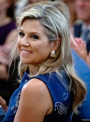 12-05-2022 The Hague Queen Maxima attend the Appeltjes van Oranje, Apples of Orange, award ceremony at Noordeinde palace in The Hague. Â  Copyright: xPPEx