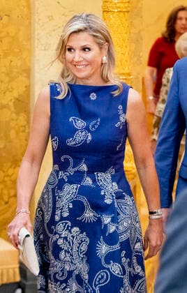 12-05-2022 The Hague Queen Maxima attend the Appeltjes van Oranje, Apples of Orange, award ceremony at Noordeinde palace in The Hague. Â  Copyright: xPPEx