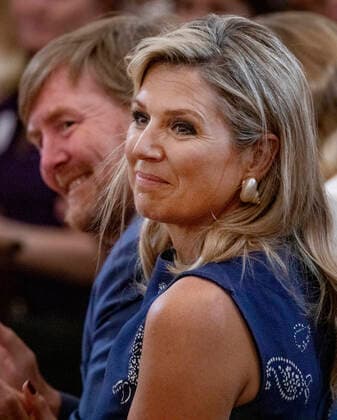 12-05-2022 The Hague King Willem-Alexander, with Queen Maxima, attend the Appeltjes van Oranje, Apples of Orange, award ceremony at Noordeinde palace in The Hague. Â  Copyright: xPPEx