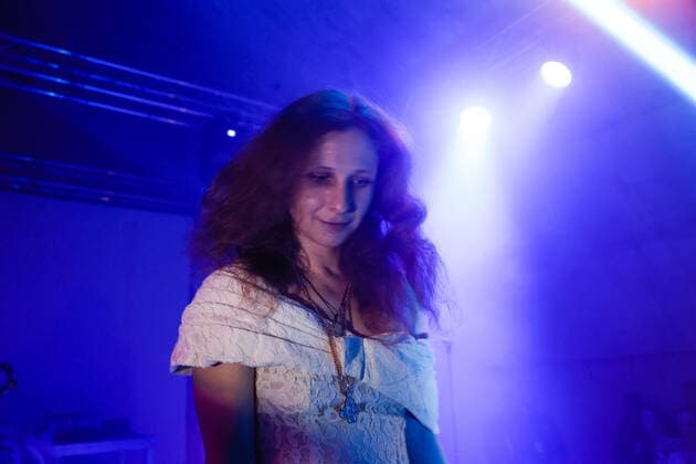 Mariya Vladimirovna Alyokhina, Pussy Riot, at the concert of the tour Pussy Red at the Funkhaus on 12 05 2022 in Berlin Pussy Riot concert in Berlin