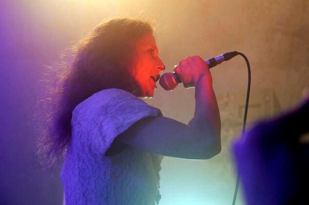 Maria Alyokhina of Pussy Riot live at a concert of the Riot Days Tour at the Shedhalle in Funkhaus Berlin Berlin, 12 05 2022 Foto:xT.xBartillax xFuturexImage