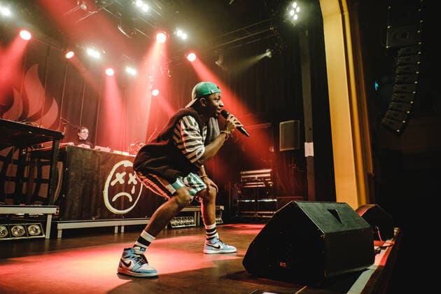 Bovann live in Bern, Switzerland Bern, Switzerland. 12th, May 2022. The German-Cameroon rapper Bovann performs a live concert at Bierh?beli in Bern. Bern Switzerland  Copyright: xGonzalesxPhoto TilmanxJentzschx