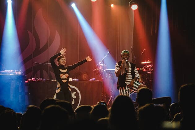 Bovann live in Bern, Switzerland Bern, Switzerland. 12th, May 2022. The German-Cameroon rapper Bovann performs a live concert at Bierh?beli in Bern. Bern Switzerland  Copyright: xGonzalesxPhoto TilmanxJentzschx