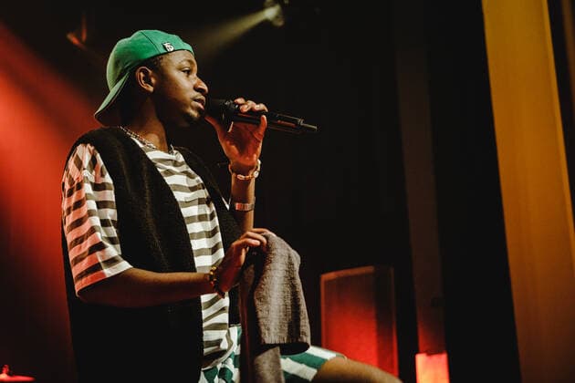 Bovann live in Bern, Switzerland Bern, Switzerland. 12th, May 2022. The German-Cameroon rapper Bovann performs a live concert at Bierh?beli in Bern. Bern Switzerland  Copyright: xGonzalesxPhoto TilmanxJentzschx