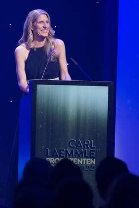 For the fifth time the prize will be awarded in Laupheim Eva Britta Wild Award of the Carl Laemmle Producer Prize For the fifth time the prize will be awarded in Laupheim Laupheim, Schloss Grosslaupheim, 12 05 2022 SP_GHR
