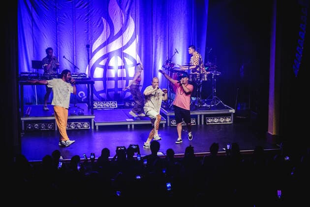 Culcha Candela live in Bern, Switzerland Bern, Switzerland. 12th, May 2022. The German rap group Culcha Candela performs a live concert at Bierh?beli in Bern. Bern Switzerland  Copyright: xGonzalesxPhoto TilmanxJentzschx