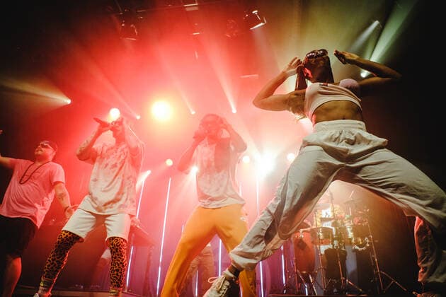 Culcha Candela live in Bern, Switzerland Bern, Switzerland. 12th, May 2022. The German rap group Culcha Candela performs a live concert at Bierh?beli in Bern. Bern Switzerland  Copyright: xGonzalesxPhoto TilmanxJentzschx