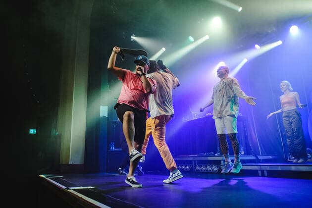 Culcha Candela live in Bern, Switzerland Bern, Switzerland. 12th, May 2022. The German rap group Culcha Candela performs a live concert at Bierh?beli in Bern. Bern Switzerland  Copyright: xGonzalesxPhoto TilmanxJentzschx