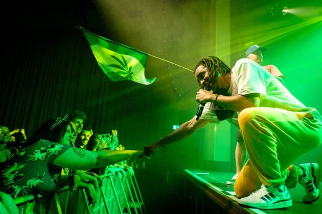 Culcha Candela live in Bern, Switzerland Bern, Switzerland. 12th, May 2022. The German rap group Culcha Candela performs a live concert at Bierh?beli in Bern. Bern Switzerland  Copyright: xGonzalesxPhoto TilmanxJentzschx