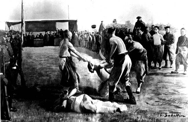 Execution of the Boxer leaders Execution of the Boxer leaders 1901 China - Boxer Rebellion Private collection Copyright: xPhoto12x ASI01138_H304522