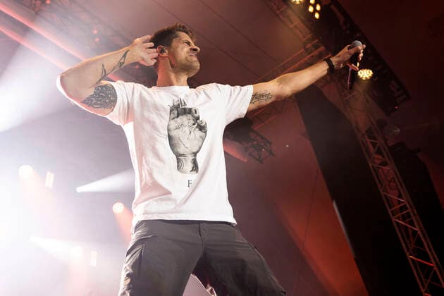 Vincent Stein from SDP live at a concert their Die Unendlichste Tour at Thüringenhalle Erfurt, 13 05 2022 Foto:xM.xKremerx xFuturexImage