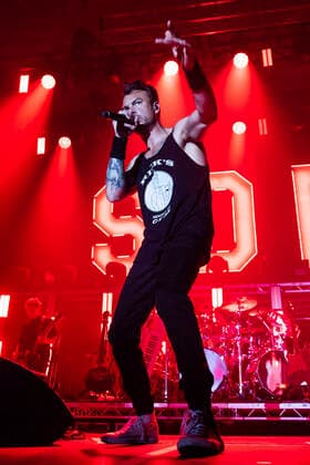Dag Alexis Kopplin of SDP live at a concert their Die Unendlichste Tour at Thüringenhalle Erfurt, 13 05 2022 Foto:xM.xKremerx xFuturexImage