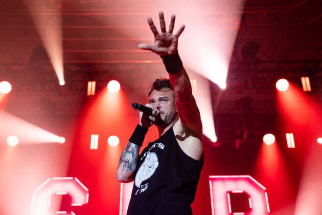 Dag Alexis Kopplin of SDP live at a concert their Die Unendlichste Tour at Thüringenhalle Erfurt, 13 05 2022 Foto:xM.xKremerx xFuturexImage