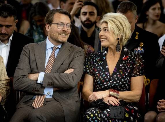 2022 05 14 16 00 33 AMSTERDAM Prince Constantijn and Princess Laurentien during the presentation of the World Press Photo Contest 2022 The annual competition rewards photojournalists and documentary photographers for the best photos and visual stories made in the past year KOEN VAN WEEL netherlands out belgium out  Copyright: xx x448528174x originalFilename: 448528174.jpg