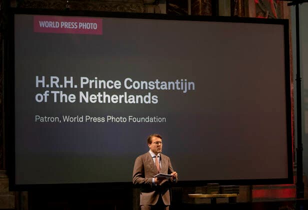 14-05-2022 Amsterdam Prince Constantijn attend the World Press Photo Contest 2022 at the Nieuwe Kerk Amsterdam. Â  Copyright: xPPEx