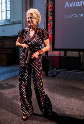 14-05-2022 Amsterdam princess Laurentien attend the World Press Photo Contest 2022 at the Nieuwe Kerk Amsterdam. Â  Copyright: xPPEx