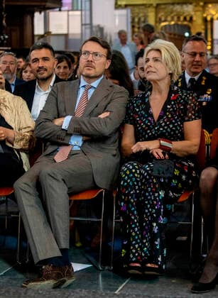 14-05-2022 Amsterdam Prince Constantijn, with princess Laurentien, attend the World Press Photo Contest 2022 at the Nieuwe Kerk Amsterdam. Â  Copyright: xPPEx