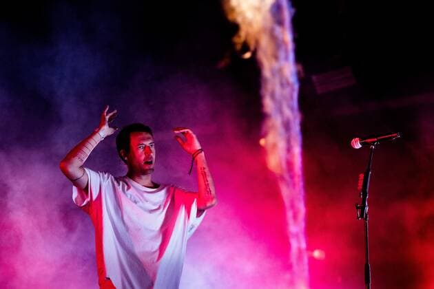 2022 05 14 20 48 10 SCHEVENINGEN Kensington with lead singer Eloi Youssef performs during the beach concert Live on the Beach ANP KIPPA PAUL BERGEN netherlands out belgium out  Copyright: xx x448547433x originalFilename: 448547433.jpg