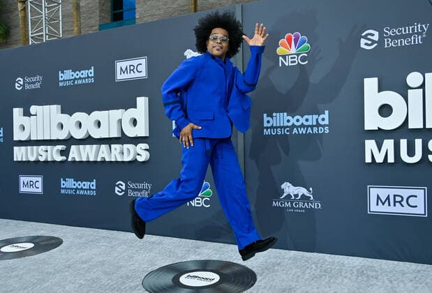 Maxwell attends the annual Billboard Music Awards held at the MGM Grand Garden Arena in Las Vegas, Nevada on May 15, 2022.  LAV202205150072 JIMxRUYMEN