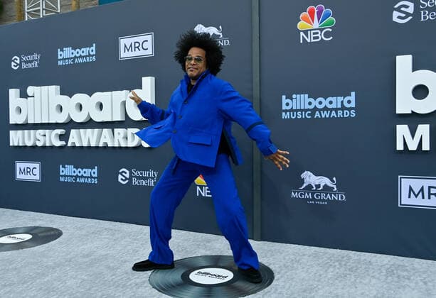 Maxwell attends the annual Billboard Music Awards held at the MGM Grand Garden Arena in Las Vegas, Nevada on May 15, 2022.  LAV202205150073 JIMxRUYMEN