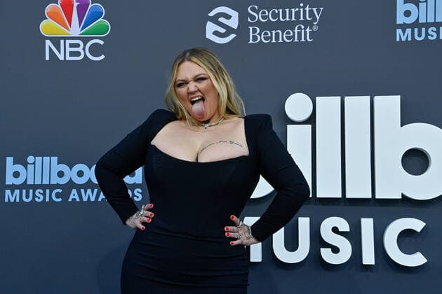 Elle King attends the annual Billboard Music Awards held at the MGM Grand Garden Arena in Las Vegas, Nevada on May 15, 2022.  LAV202205150190 JIMxRUYMEN