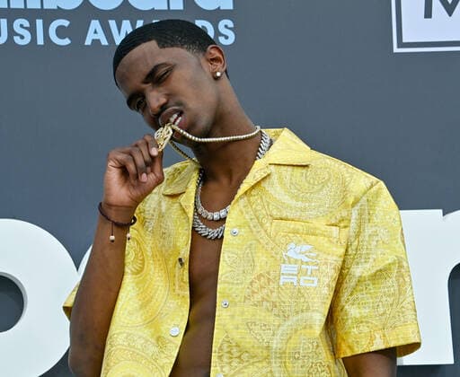 Christian Combs attends the annual Billboard Music Awards held at the MGM Grand Garden Arena in Las Vegas, Nevada on May 15, 2022.  LAV202205150232 JIMxRUYMEN