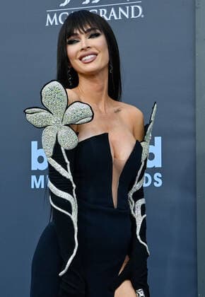 Megan Fox attends the annual Billboard Music Awards held at the MGM Grand Garden Arena in Las Vegas, Nevada on May 15, 2022.  LAV202205150291 JIMxRUYMEN